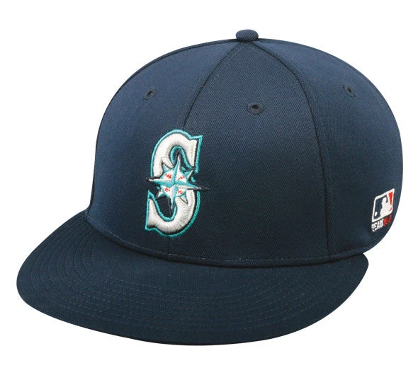 OC Sports MLB-595 Flex Fit Seattle Mariners Home And Road Cap 3 OC Sports MLB-595 Flex Fit Seattle Mariners Home And Road Cap