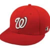 OC Sports MLB-595 Flex Fit Washington Nationals Home Cap -Baseball Equipment Store p100005491