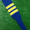 Baseball Stirrups 6" Or 8" Royal Blue With Gold Stripes Trimmed With White 2 Baseball Stirrups 6" Or 8" Royal Blue With Gold Stripes Trimmed With White -Baseball Equipment Store photo 1 158