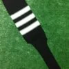Baseball Stirrups 8" Black With White Stripes Trimmed With Gray 2 Baseball Stirrups 8" Black With White Stripes Trimmed With Gray -Baseball Equipment Store photo 1 160