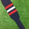 Baseball Stirrups 8" Navy With Three Stripes Red White Red 1 Baseball Stirrups 8" Navy With Three Stripes Red White Red -Baseball Equipment Store photo 1 163