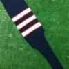 Baseball Stirrups 6" Or 8" Navy With White Stripes Trimmed With Red 1 Baseball Stirrups 6" Or 8" Navy With White Stripes Trimmed With Red -Baseball Equipment Store photo 2 161