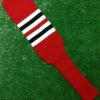 Baseball Stirrups 4" Or 8" Red With White And Black Stripes 2 Baseball Stirrups 4" Or 8" Red With White And Black Stripes -Baseball Equipment Store photo 3 134