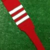 Baseball Stirrups 8" Red With White Stripes Trimmed With Gray -Baseball Equipment Store photo 4 113