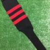 Baseball Stirrups 8" Black With Three Red Stripes 2 Baseball Stirrups 8" Black With Three Red Stripes -Baseball Equipment Store photo 4 115