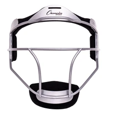 Champion Sports Silver Softball Fielder's Face Mask